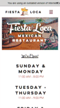 Mobile Screenshot of fiestalocamexicanrestaurante.com